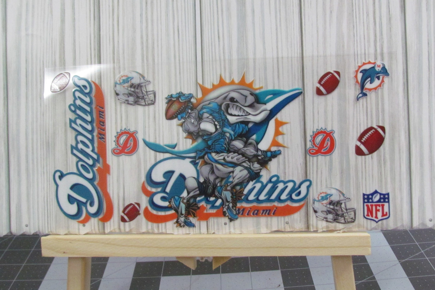 UV DTF WRAPS MIAMI MARLINS