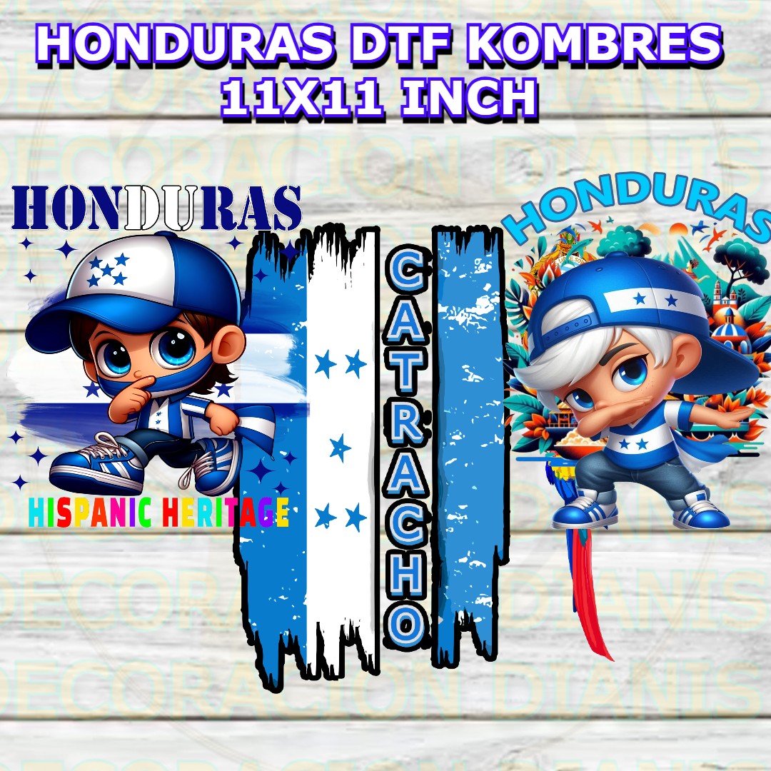 HONDURAS , HOMBRES DTF 11X11