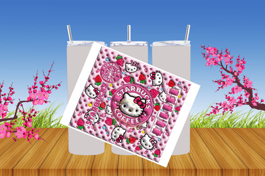 Hoja de sublimacion 4D gatita