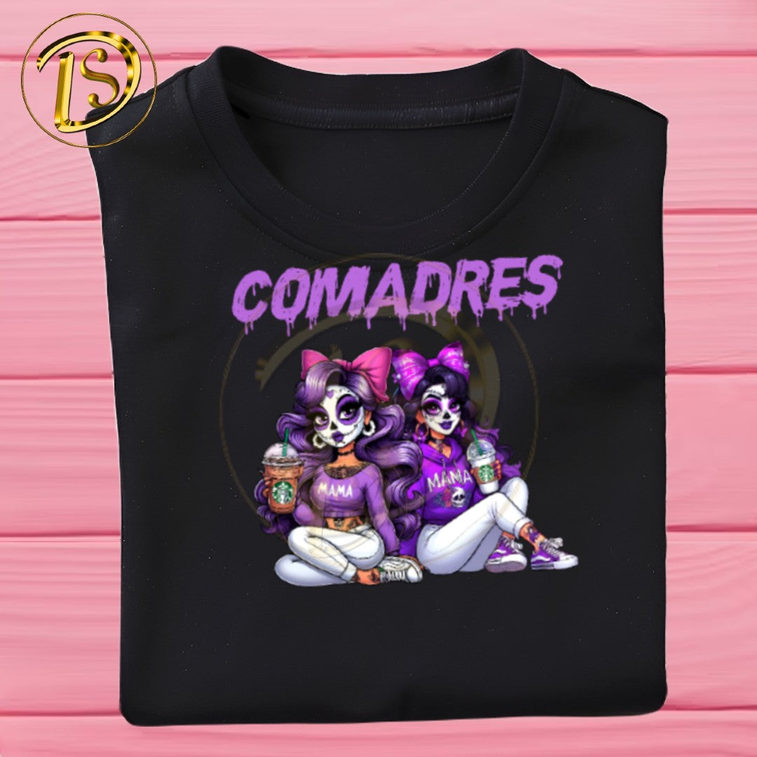 Comadres moradas DTF